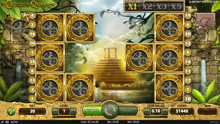 Play Gonzo's Quest Demo Online