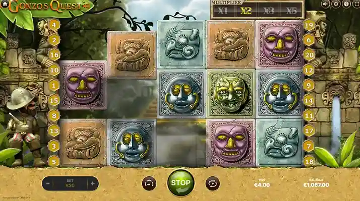 Översikt av Gonzo's Quest Slot